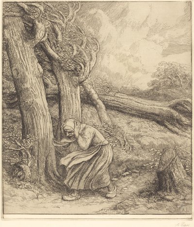 Hurricane by Alphonse Legros