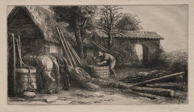 Le Tonnelier by Alphonse Legros