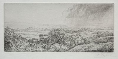 The Mushroom Gatherers by Alphonse Legros