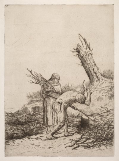 The Bundle Makers by Alphonse Legros