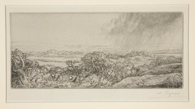 Mushroom Gatherers by Alphonse Legros