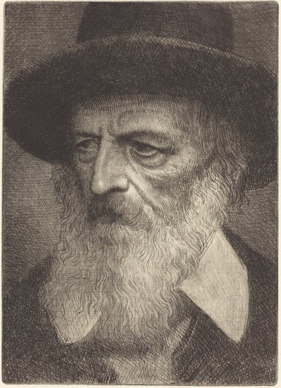 Lord A. Tennyson (2nd plate) by Alphonse Legros