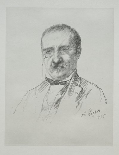 Mr. Champfleury by Alphonse Legros