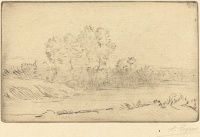 Near Nordkerque by Alphonse Legros