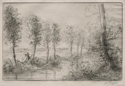 Near the Mill by Alphonse Legros