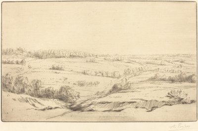 Plain by Alphonse Legros