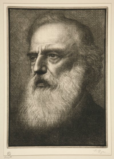 Portrait by Alphonse Legros