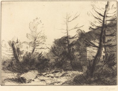 Roman Ruin by Alphonse Legros