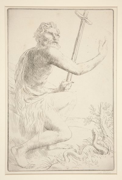 Saint John by Alphonse Legros