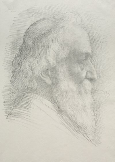 Self-Portrait (10th Plate) by Alphonse Legros