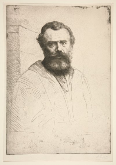 Self-Portrait by Alphonse Legros