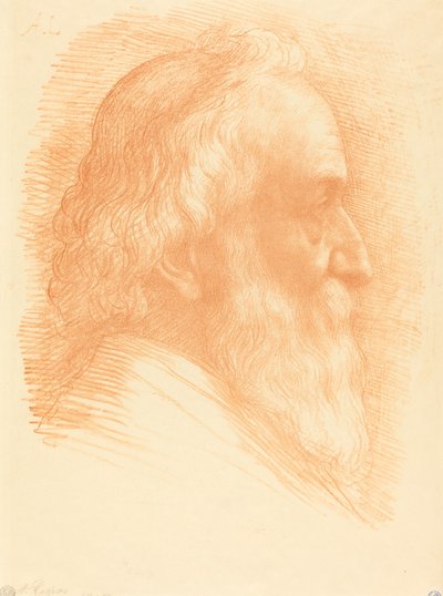 Self-Portrait, 10th plate, 1905 by Alphonse Legros
