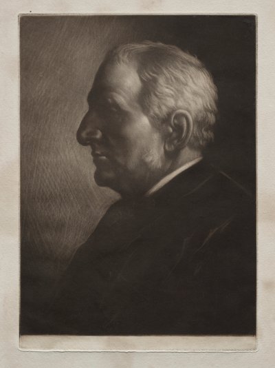 Sir Frances Seymour Haden by Alphonse Legros