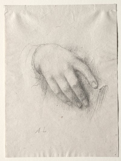 Study of Hands by Alphonse Legros