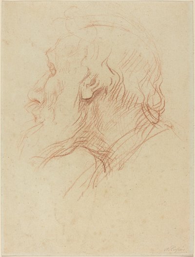 Study of a Beggar by Alphonse Legros