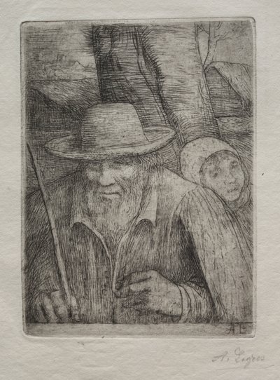 The Farmer by Alphonse Legros