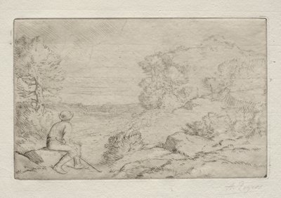 The Rocks by Alphonse Legros