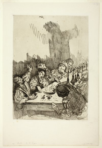 The Shadow by Alphonse Legros