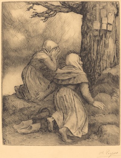 The Tree of Salvation by Alphonse Legros