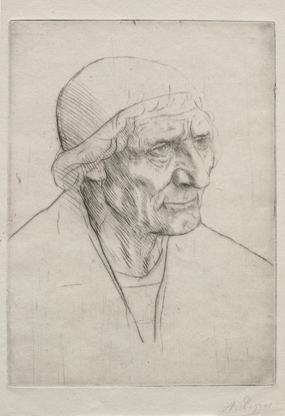Head of Benediction by Alphonse Legros