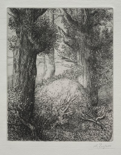 Gaulish Tumulus by Alphonse Legros
