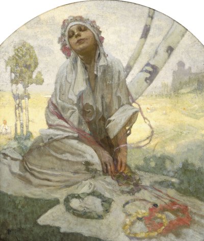 Bohemian Sun Dreamer by Alphonse Mucha