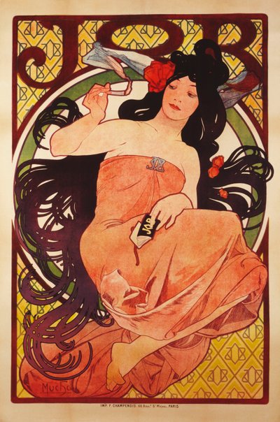 Job by Alphonse Mucha