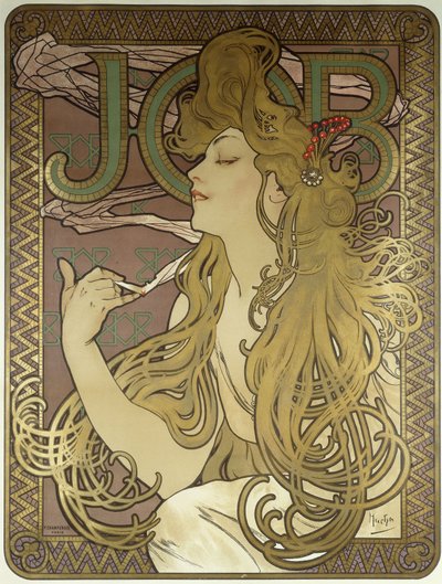 Job by Alphonse Mucha