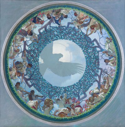 The Slavic Unity by Alphonse Marie Mucha