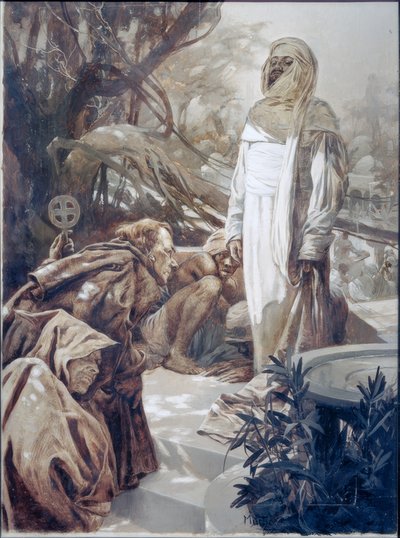 History of Spain, Illustration by Alphonse Mucha