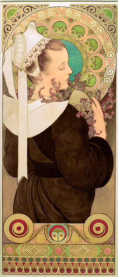 Heather by Alphonse Mucha