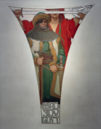 Fighting Spirit – Jan Ziska by Alphonse Mucha