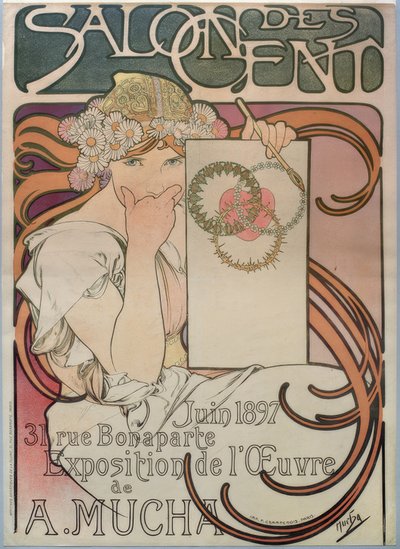 Salon des Cent by Alphonse Mucha