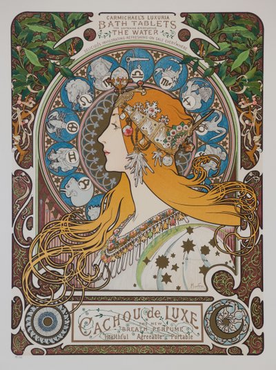 Zodiac by Alphonse Mucha