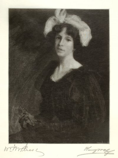 Portrait of Mrs. C by Alsace Henry Wolf