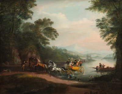 Mishap at the Ford by Alvan T. Fisher