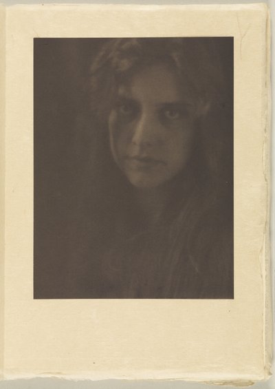 Study - Miss R by Alvin Langdon Coburn