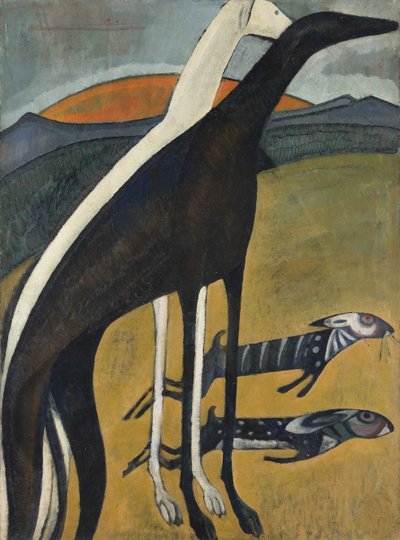 Greyhounds by Amadeo de Souza Cardoso