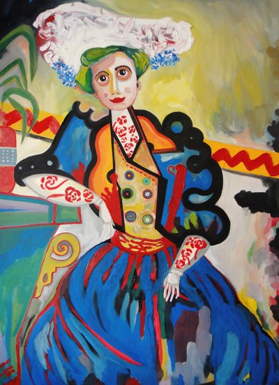 A Woman by Amadeu de Souza Cardoso