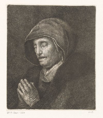 Praying Old Woman (Rembrandt