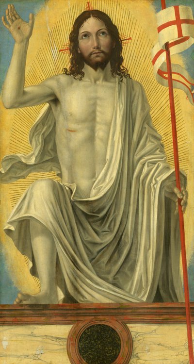 Christ Risen from the Tomb, c. 1490 by Ambrogio Bergognone