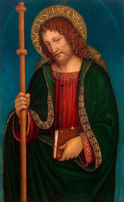 Saint James the Elder by Ambrogio Bergognone