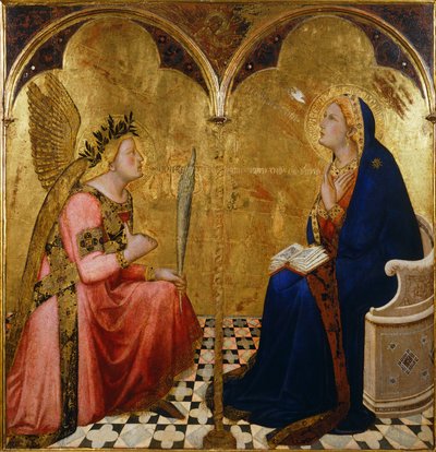 Annunciation by Ambrogio Lorenzetti