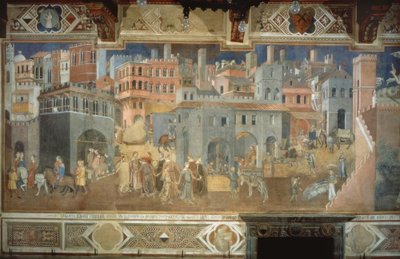 The Good Government by Ambrogio Lorenzetti
