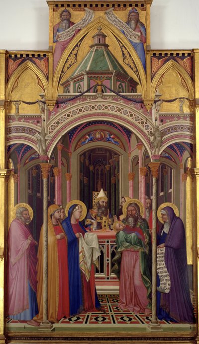 The Presentation in the Temple, 1342 by Ambrogio Lorenzetti