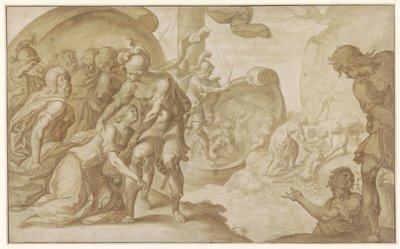 Trachin and Chariclea by Ambroise Dubois