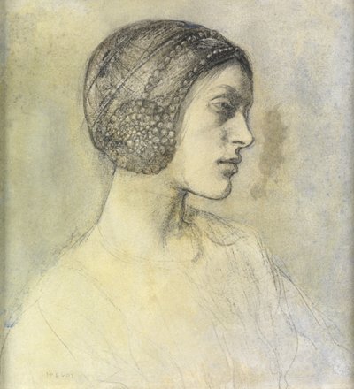 Anais, Wearing a Beguin, c.1822 by Ambrose McEvoy