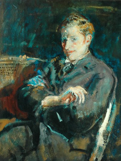 Martin Wood, Art Critic by Ambrose McEvoy