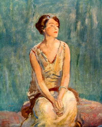 Portrait, Book Plate by Ambrose McEvoy