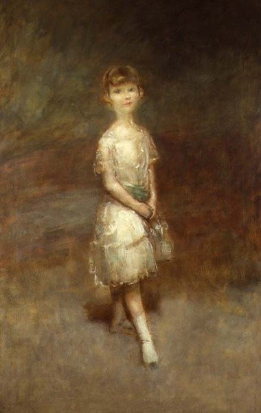 Study of a Young Girl by Ambrose McEvoy